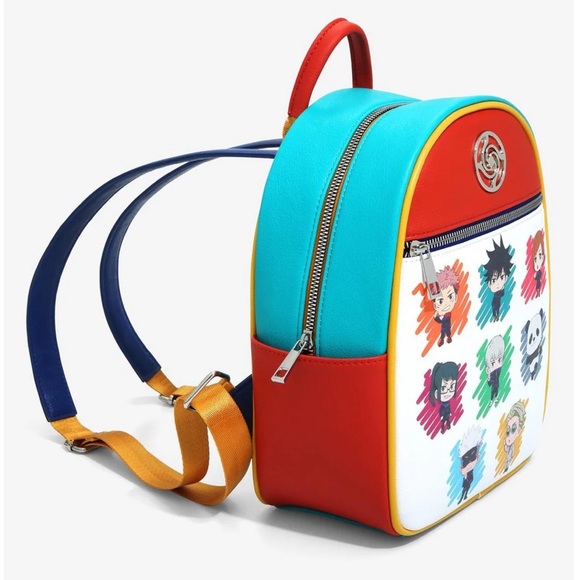Jujutsu Kaisen Mini Backpack Chibi Cast Crunchyroll x Bioworld - Picture 2 of 12